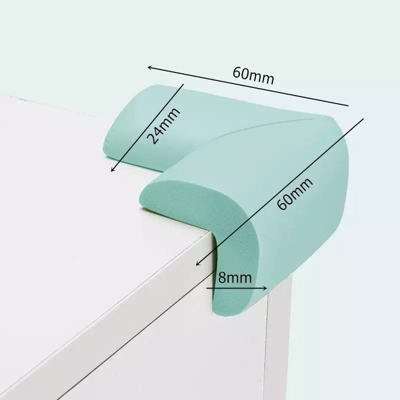 Set of 4 Soft Table Desk Corner Protector, Infant Baby Safety Edge Corner Guards, Anti Collision Furniture Corner Protector, L Type Table Corner Sticker, Foam Baby Safety Corner Set of 4 Soft Table Desk Corner Protector, Infant Baby Safety Edge Corner Guards, Anti Collision Furniture Corner Protector, L Type Table Corner Sticker, Foam Baby Safety Corner